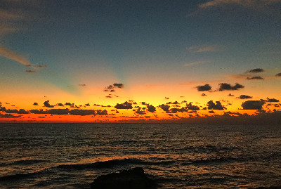 ocean view at sunrise - Isla Mujeres