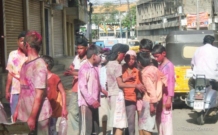 Holi India Hyderabad celebrate