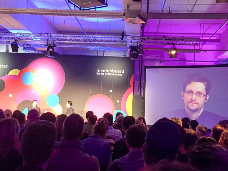 media convention berlin, republica 2016, rpten, edward snowden