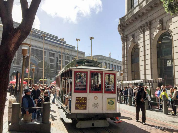 san francisco, cable car, usa