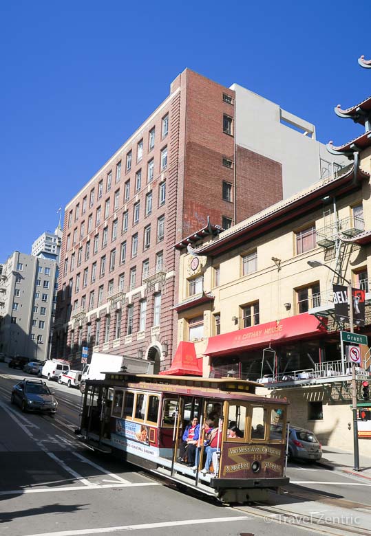 san francisco, cable car