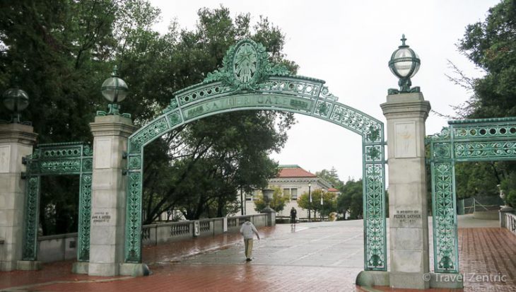 berkeley, campus, Sather Gate