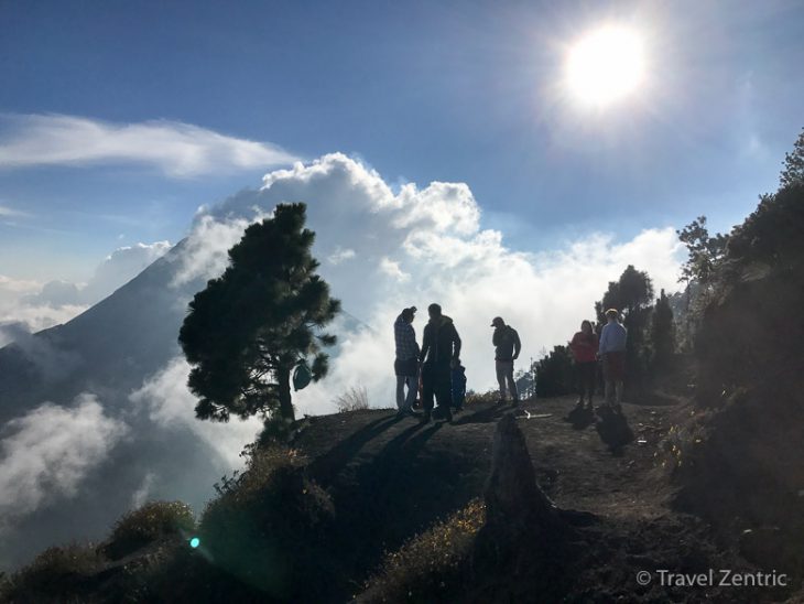 volcano fuego acatenango nature guatemala