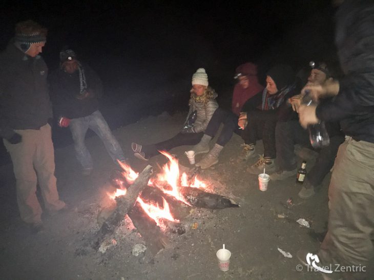 volcano acatenango campfire guatemala